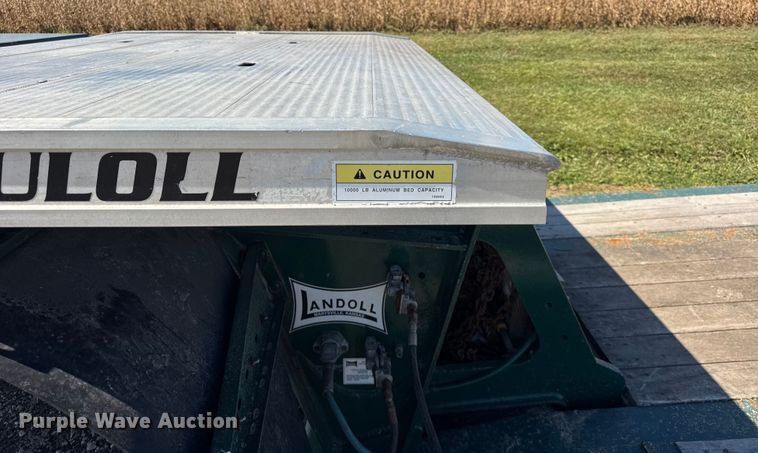 image for item ER0155 2012 Landoll 835C lowboy equipment trailer