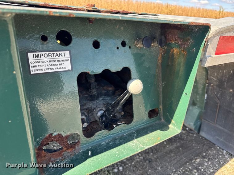 image for item ER0155 2012 Landoll 835C lowboy equipment trailer