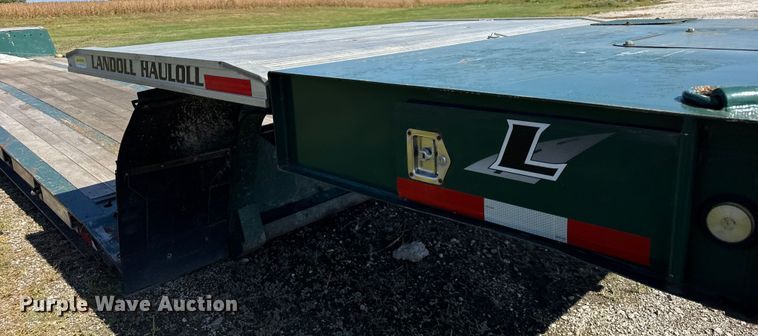 image for item ER0155 2012 Landoll 835C lowboy equipment trailer
