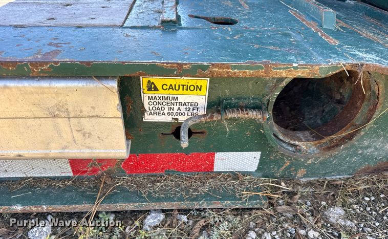 image for item ER0155 2012 Landoll 835C lowboy equipment trailer