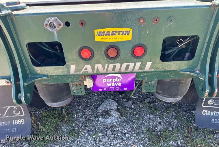 image for item ER0155 2012 Landoll 835C lowboy equipment trailer