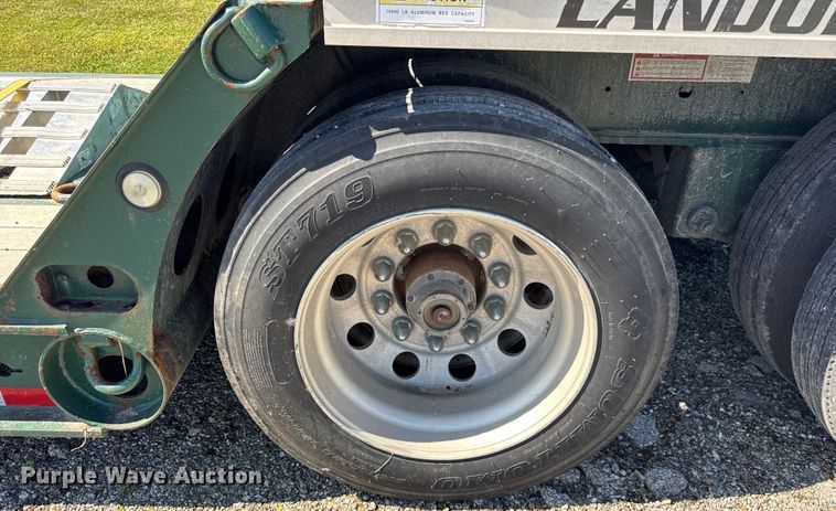 image for item ER0155 2012 Landoll 835C lowboy equipment trailer