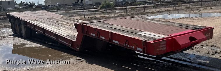 image for item ER2461 1980 Atoka 43D0L drop deck oilfield trailer