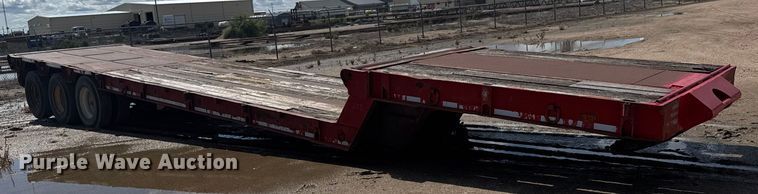 image for item ER2461 1980 Atoka 43D0L drop deck oilfield trailer