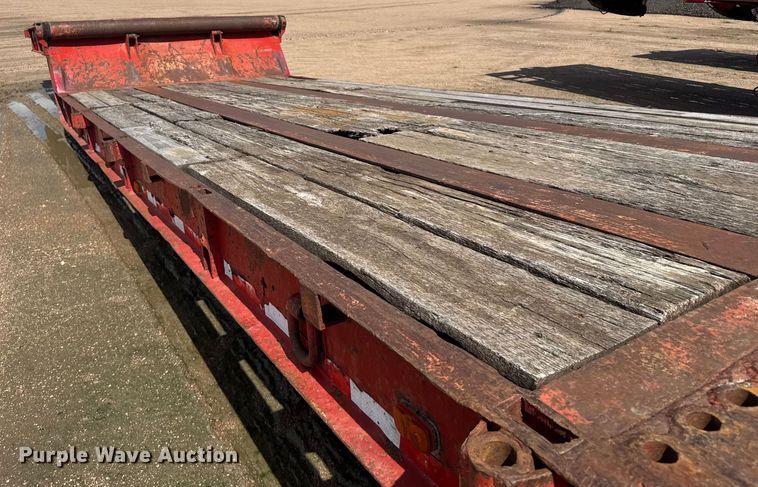 image for item ER2461 1980 Atoka 43D0L drop deck oilfield trailer