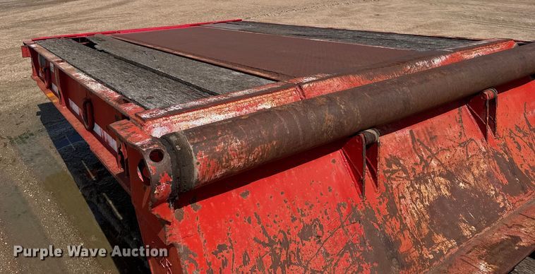 image for item ER2461 1980 Atoka 43D0L drop deck oilfield trailer