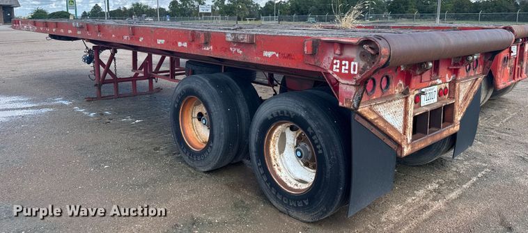 image for item ER2462 1980 Load oilfield trailer