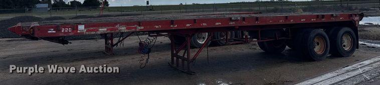 image for item ER2462 1980 Load oilfield trailer