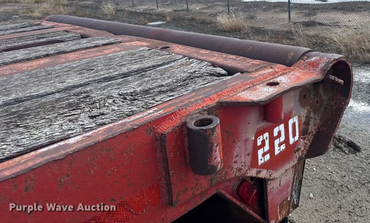 image for item ER2462 1980 Load oilfield trailer