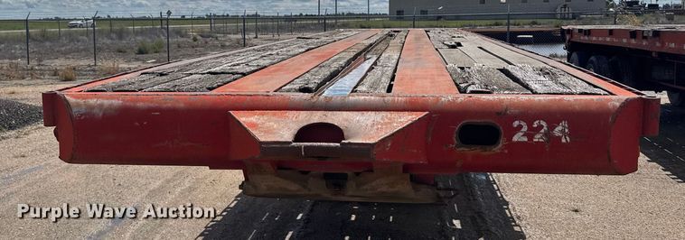 image for item ER2463 1982 Atoka 330FF oilfield trailer