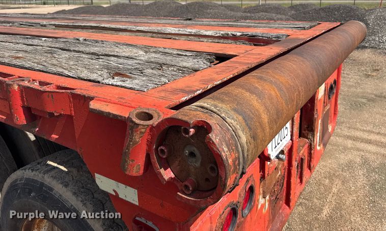 image for item ER2463 1982 Atoka 330FF oilfield trailer