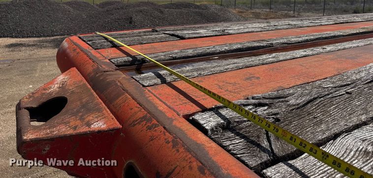 image for item ER2463 1982 Atoka 330FF oilfield trailer