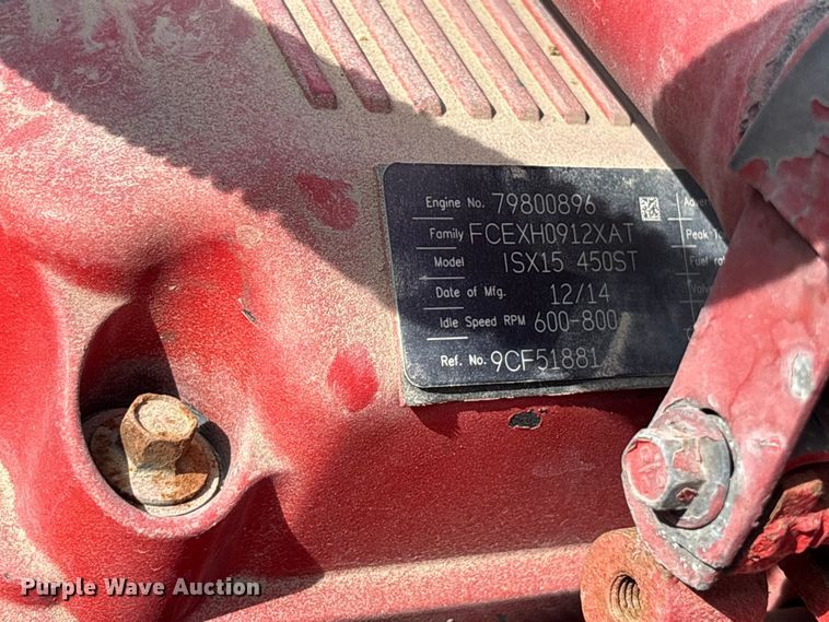 image for item ET4607 2016 International Prostar semi truck