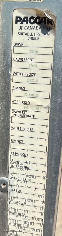 image for item ET8535 2015 Kenworth T370 truck cab and chassis