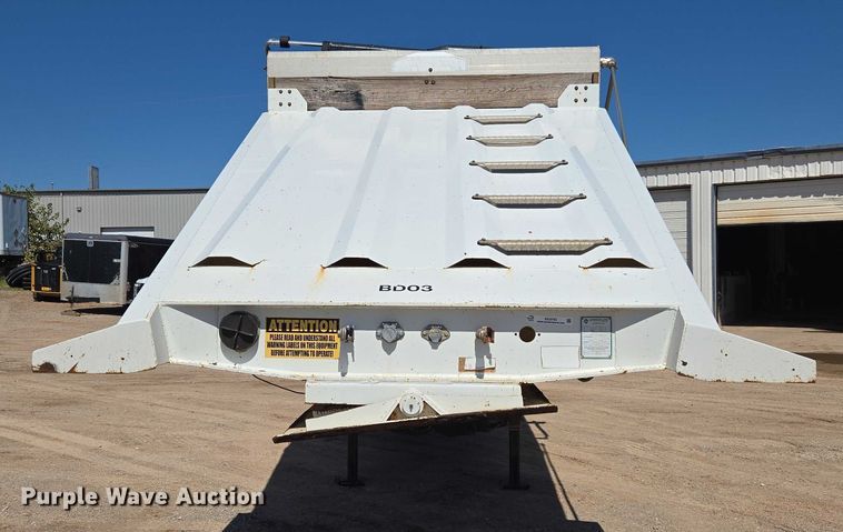 image for item EU3753 2018 Armor Lite SBC-40 bottom dump trailer