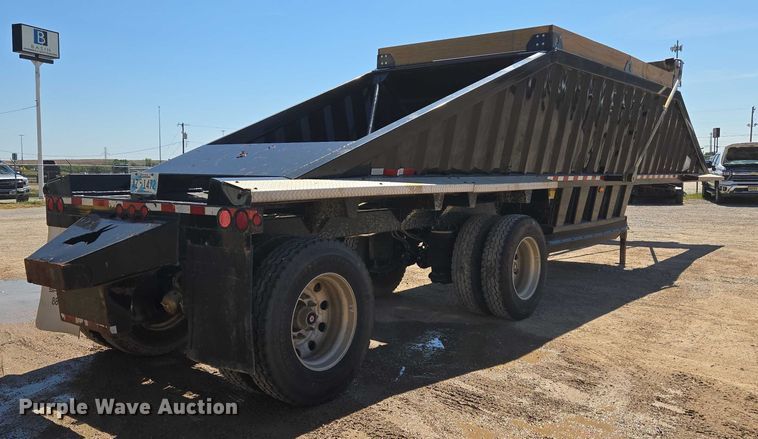 image for item EU3756 2019 Construction Trailers Specialties Trailer BDT-42 bottom dump trailer