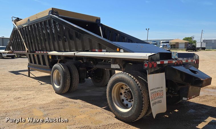 image for item EU3756 2019 Construction Trailers Specialties Trailer BDT-42 bottom dump trailer