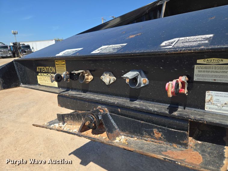 image for item EU3756 2019 Construction Trailers Specialties Trailer BDT-42 bottom dump trailer