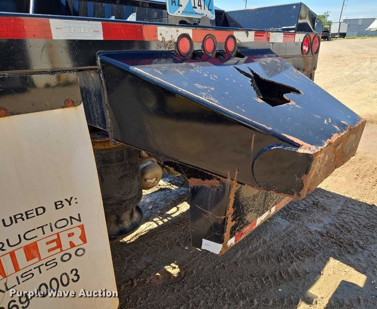 image for item EU3756 2019 Construction Trailers Specialties Trailer BDT-42 bottom dump trailer