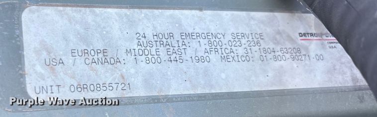 image for item EU4626 2006 Freightliner Columbia utility / service truck