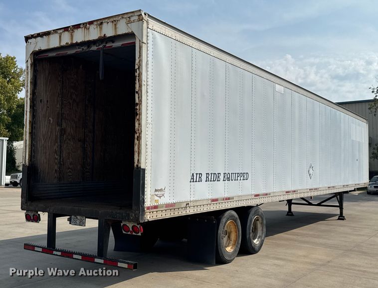 image for item EV1860 2001 Wabash  dry van trailer