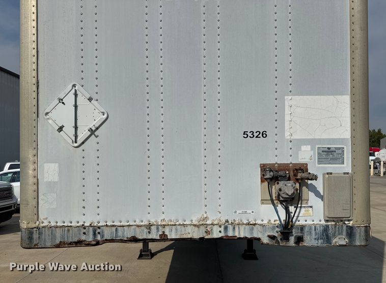 image for item EV1860 2001 Wabash  dry van trailer