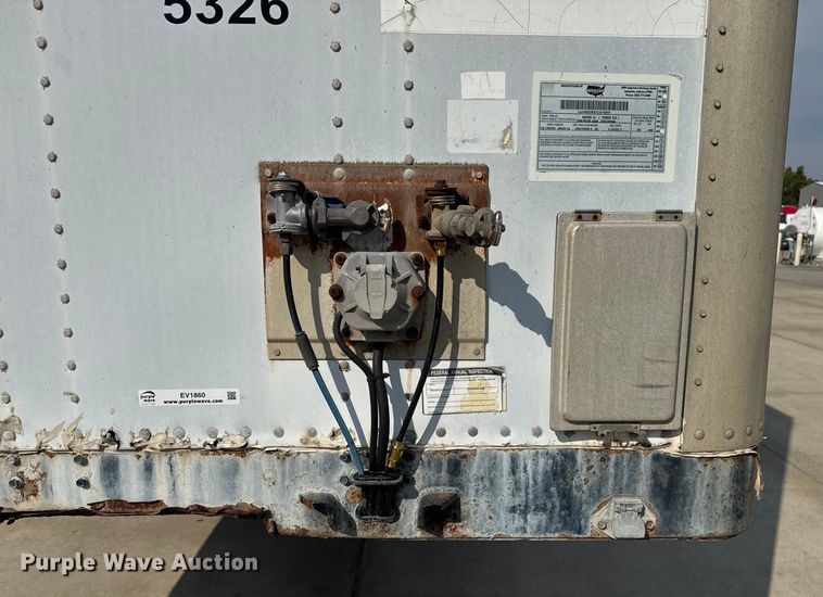 image for item EV1860 2001 Wabash  dry van trailer