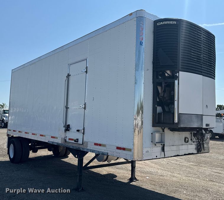 image for item NU9645 2005 Utility Trailer VS12A refrigerated van trailer