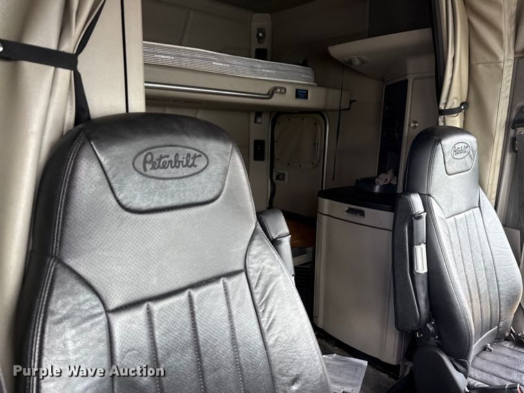 image for item YA0755 2021 Peterbilt 567 semi truck