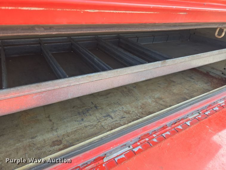 image for item DE2211 2008 Ford F250 Super Duty Crew Cab utility bed pickup truck