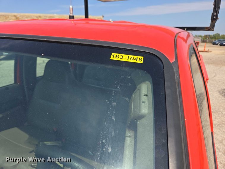 image for item DE2211 2008 Ford F250 Super Duty Crew Cab utility bed pickup truck