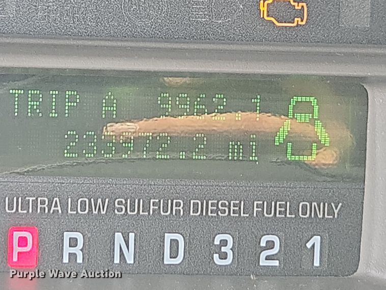 image for item DE2211 2008 Ford F250 Super Duty Crew Cab utility bed pickup truck