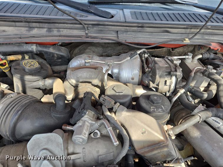 image for item DE2211 2008 Ford F250 Super Duty Crew Cab utility bed pickup truck