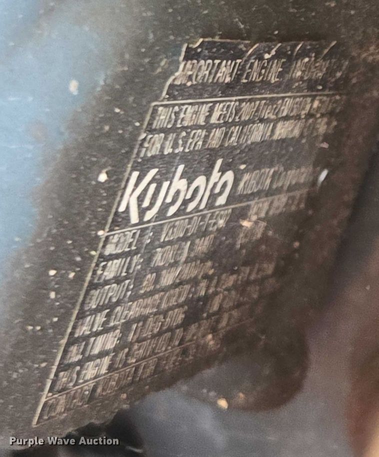 image for item DE2216 2007 Bobcat T300 tracked skid steer loader