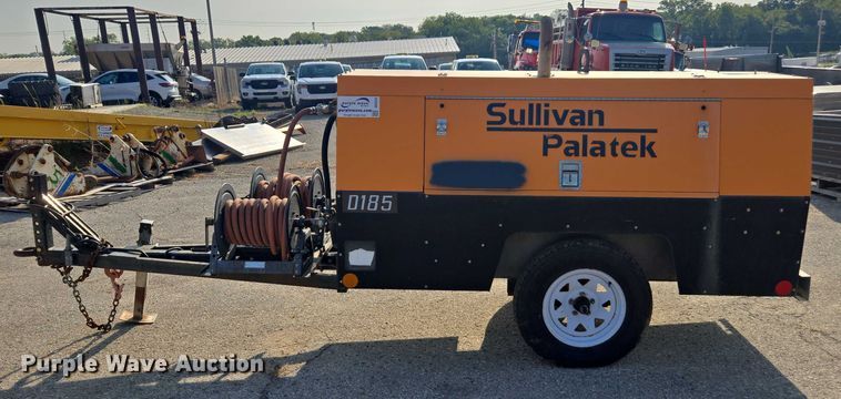 image for item DE2225 2012 Sullivan Palatek D0185PJD air compressor