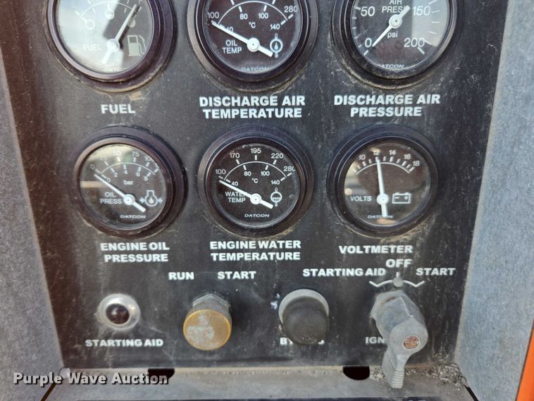 image for item DE2225 2012 Sullivan Palatek D0185PJD air compressor