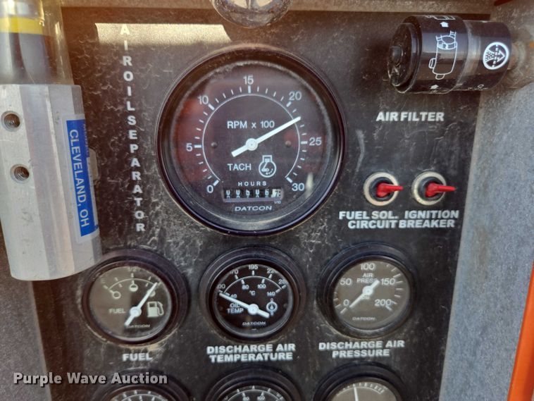 image for item DE2225 2012 Sullivan Palatek D0185PJD air compressor