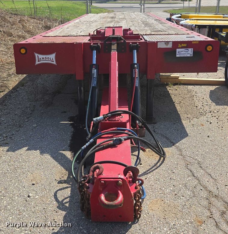 image for item DE2232 2004 Landoll 345 tilt deck equipment trailer