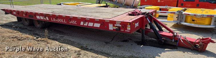 image for item DE2232 2004 Landoll 345 tilt deck equipment trailer