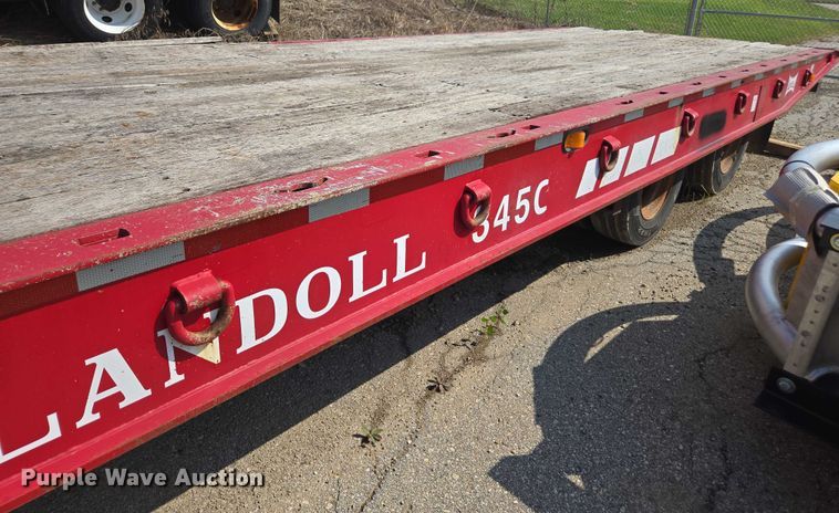 image for item DE2232 2004 Landoll 345 tilt deck equipment trailer