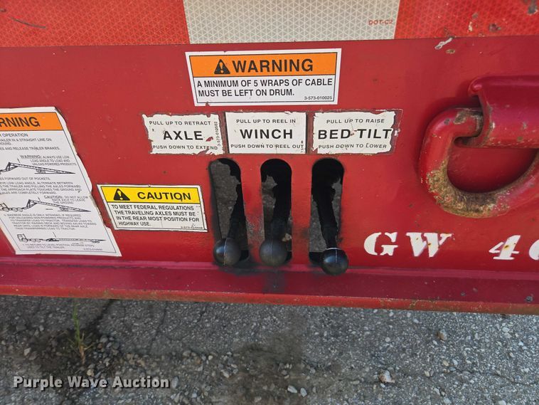 image for item DE2232 2004 Landoll 345 tilt deck equipment trailer