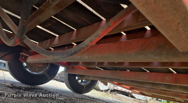 image for item DE2233 2002 Fannin tilt deck equipment trailer