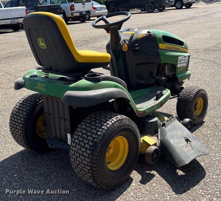 image for item DE2249 2010 John Deere LA145 lawn mower