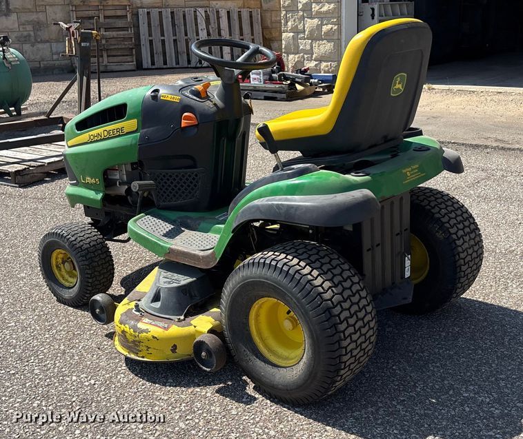 image for item DE2249 2010 John Deere LA145 lawn mower