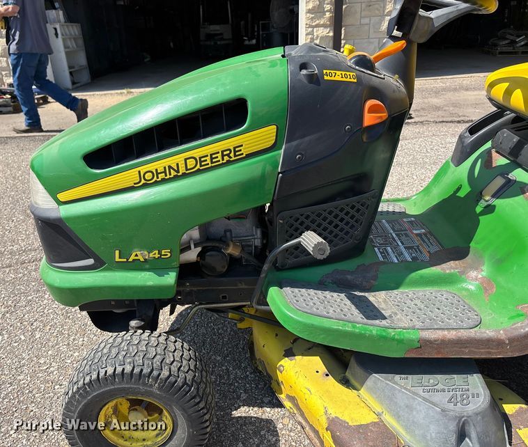 image for item DE2249 2010 John Deere LA145 lawn mower