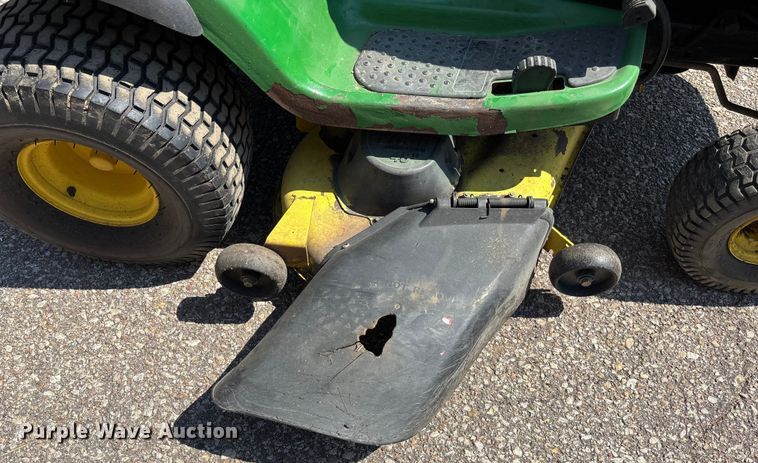 image for item DE2249 2010 John Deere LA145 lawn mower