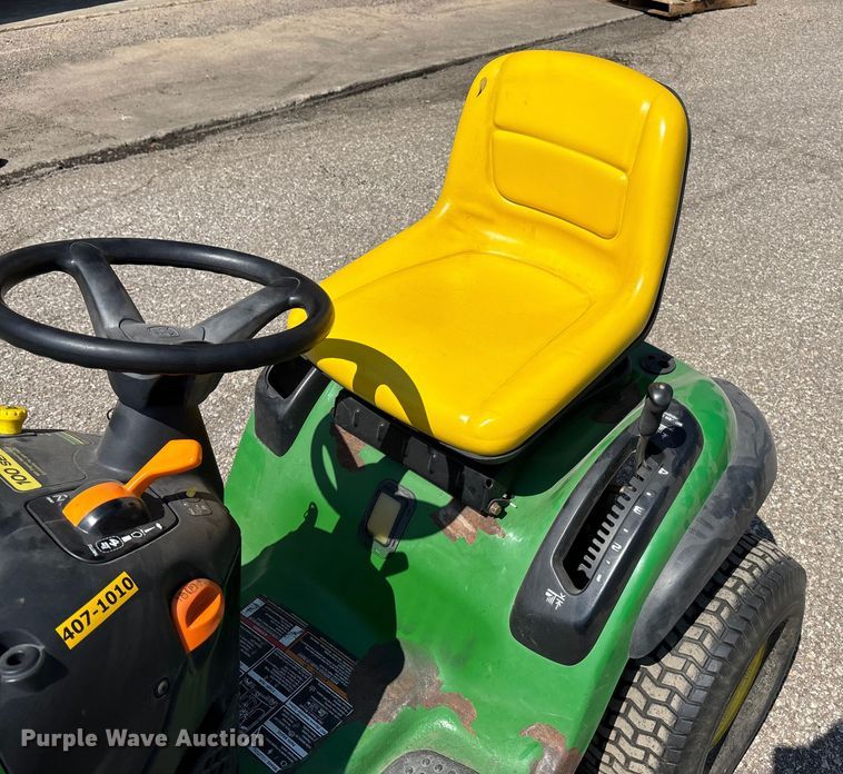 image for item DE2249 2010 John Deere LA145 lawn mower