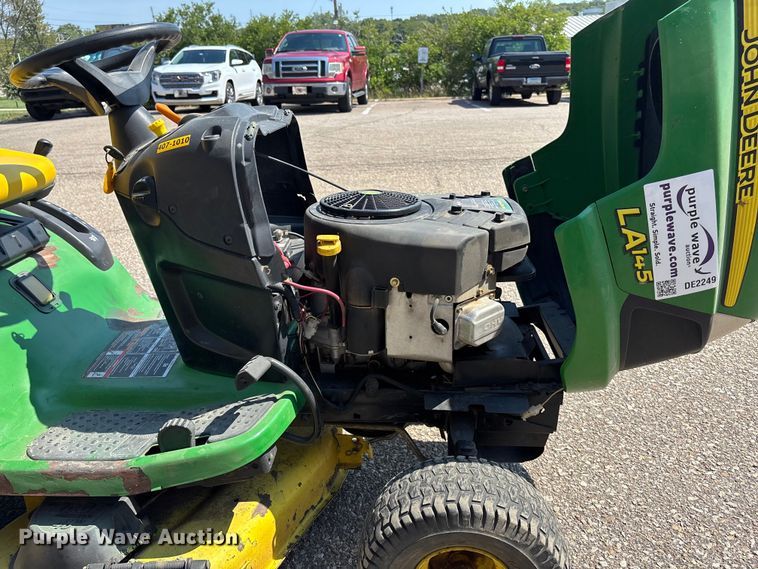 image for item DE2249 2010 John Deere LA145 lawn mower