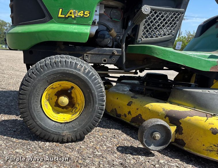 image for item DE2249 2010 John Deere LA145 lawn mower