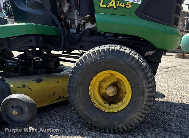 image for item DE2249 2010 John Deere LA145 lawn mower